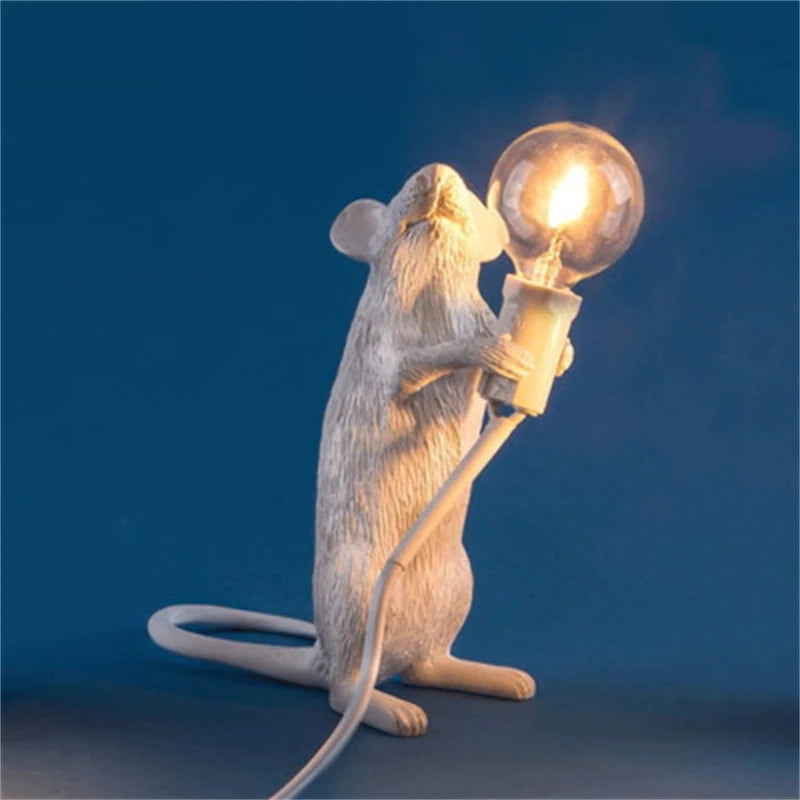 Creative Cute LED Pear Night Light, USB Rechargeable Silicone Touch Lamp