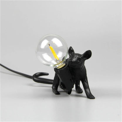 Creative Cute LED Pear Night Light, USB Rechargeable Silicone Touch Lamp