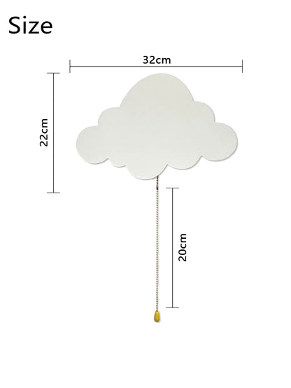 Cloud Light - Floating Cloud Wall Lamps for Nursery & Kids' Bedrooms | Battery-Operated Hanging Night Lights