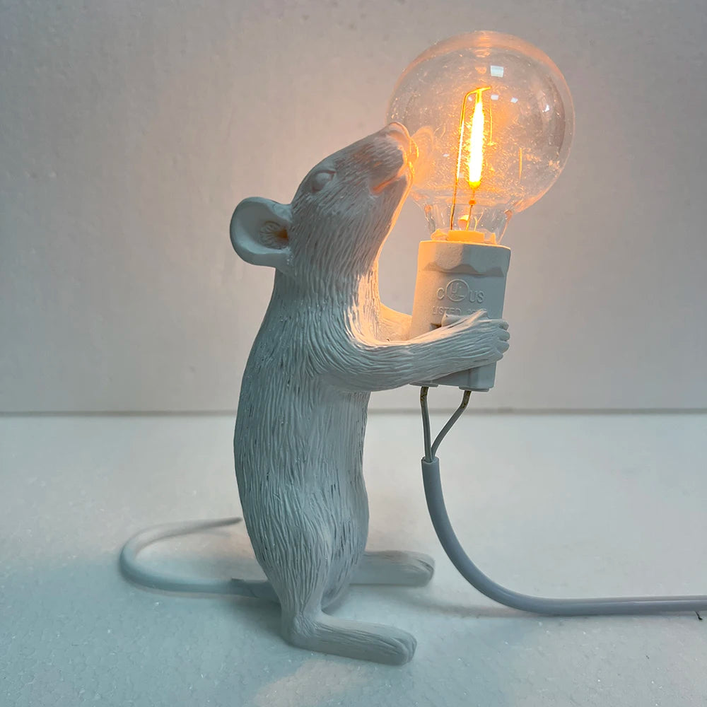 Creative Cute LED Pear Night Light, USB Rechargeable Silicone Touch Lamp